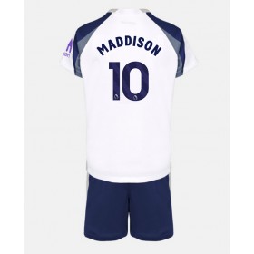 Baby Fußballbekleidung Tottenham Hotspur James Maddison #10 Heimtrikot 2025-26 Kurzarm (+ kurze hosen)